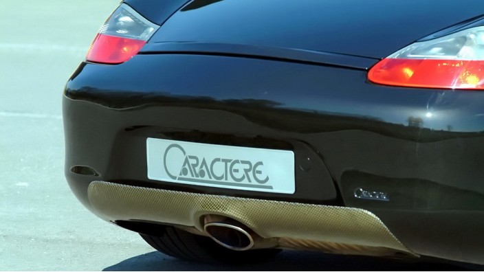 Bara spate completa Caractere - finisaj CARBON & KEVLAR | Porsche Boxter 986